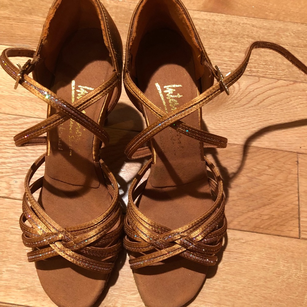 Latin ballroom shoes